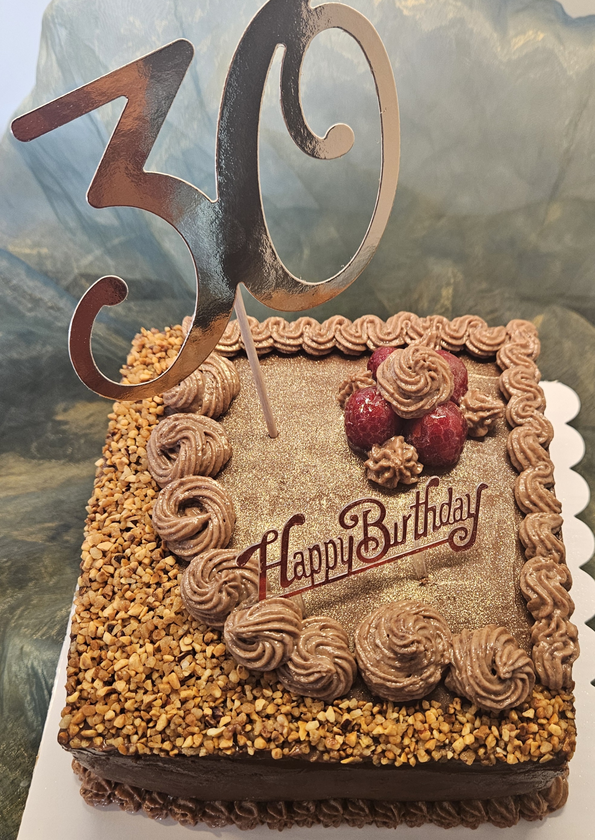 Gâteau Chocolat et Framboises